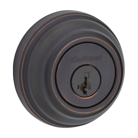 Kwikset Kwikset SmartKey Venetian Bronze Metal Deadbolt 99800-122